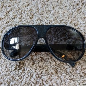 Authentic Ray-Ban 4112 sunglasses gray/blue frame